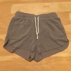 Gray lounge shorts